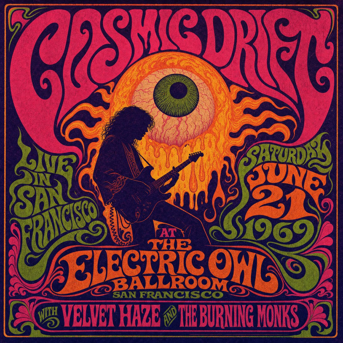Psychedelic Rock Poster Generator