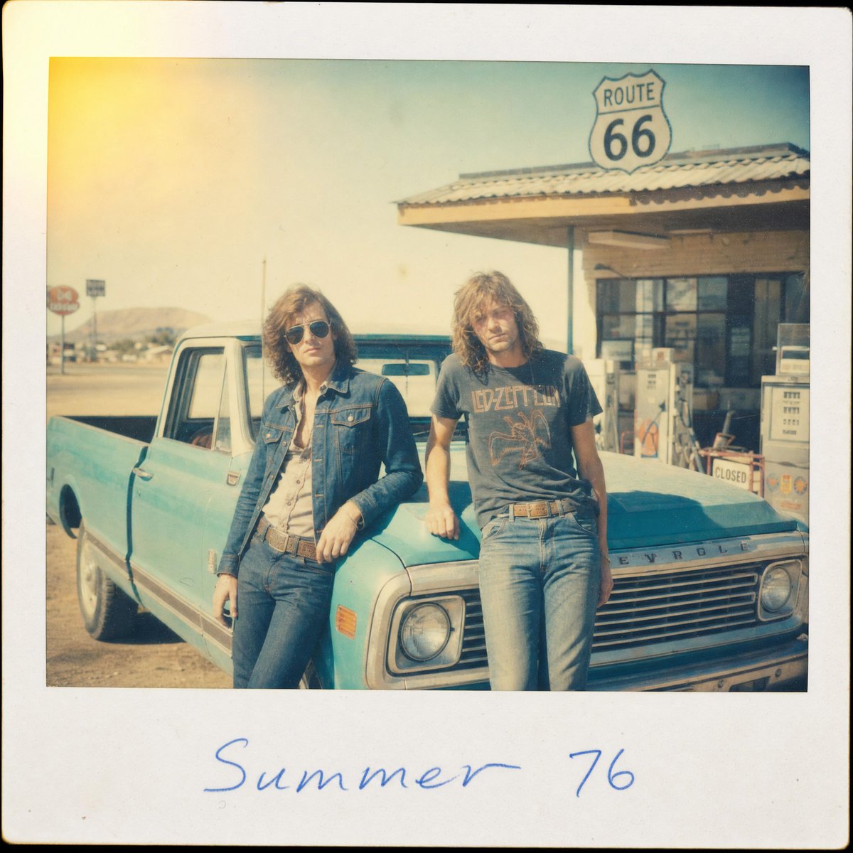 Summer '76 Road Trip Polaroid