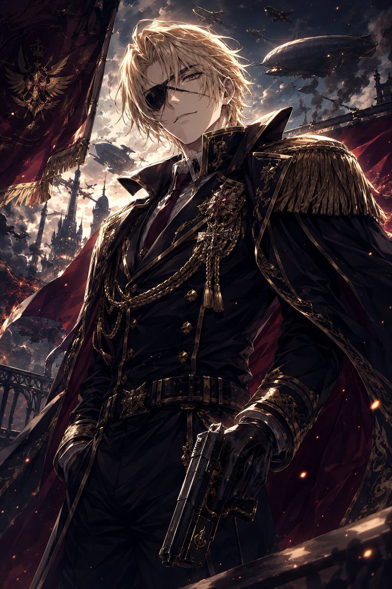 Marshal Berg Steampunk Fantasy Portrait
