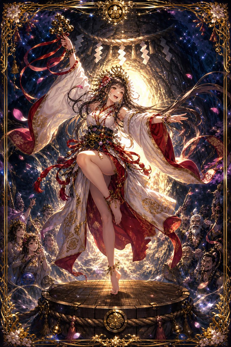 Divine Kagura Dance Tarot