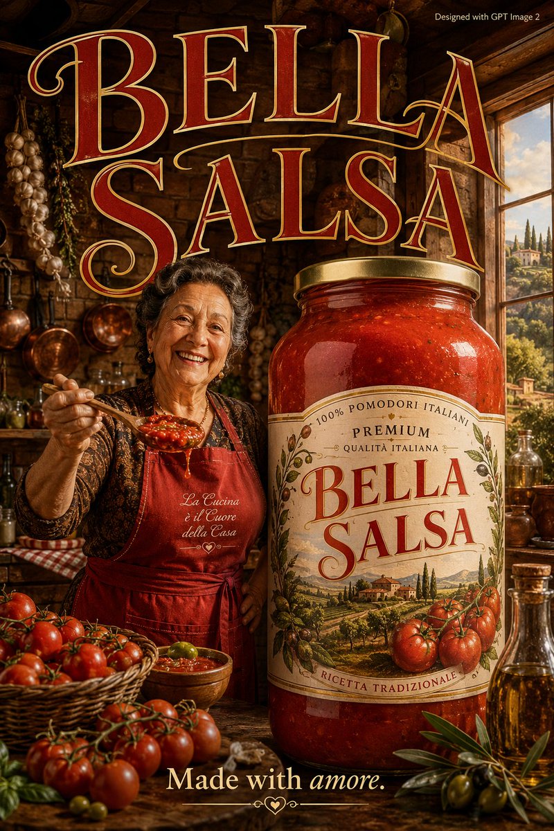 Italian Tomato Sauce Ad