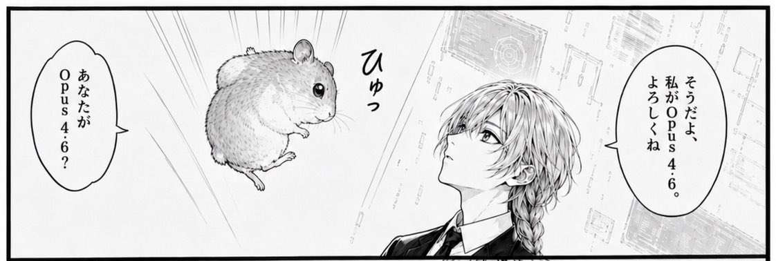 Hamster and Suit Man Falling