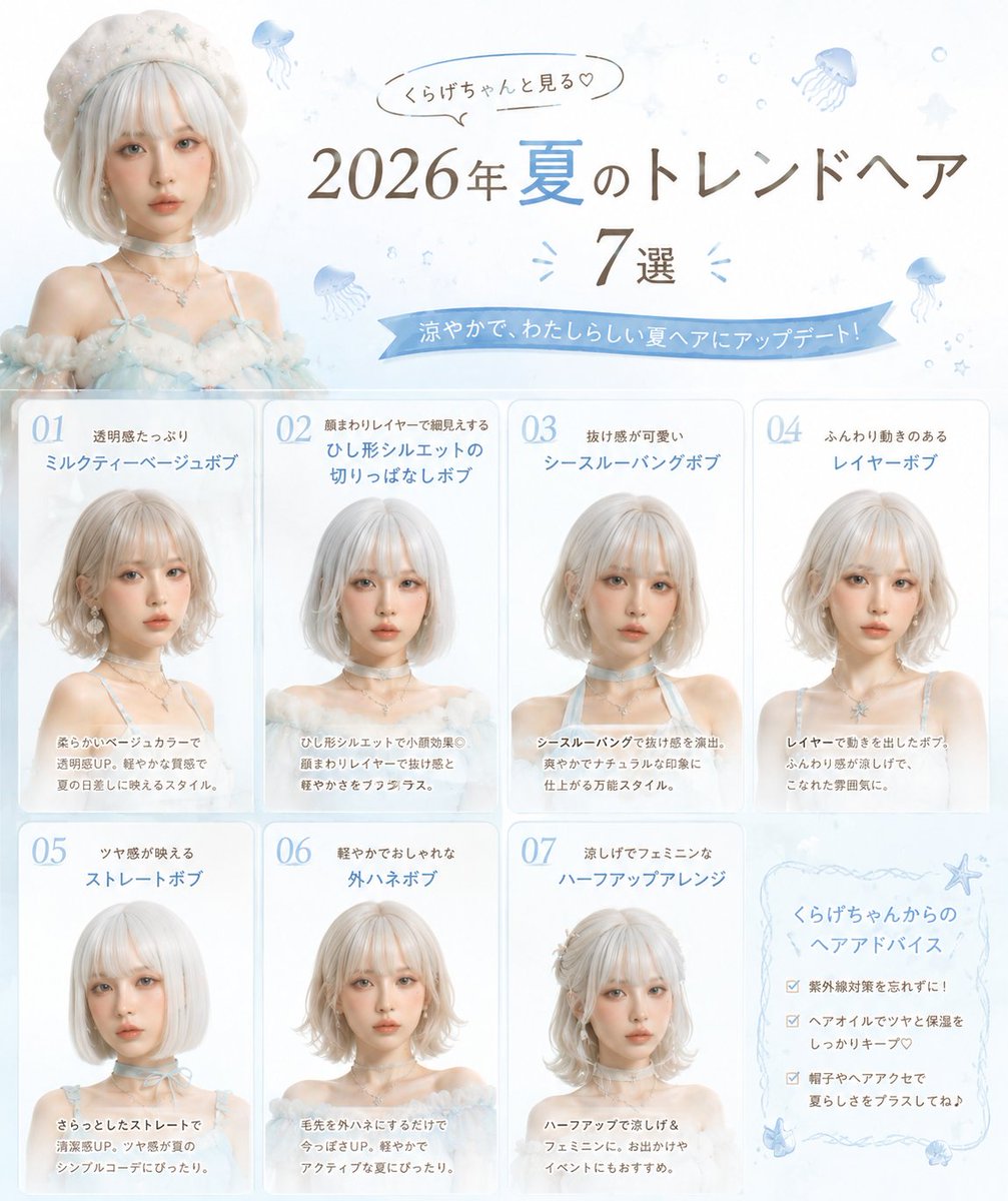 2026 Summer Trending Hairstyles