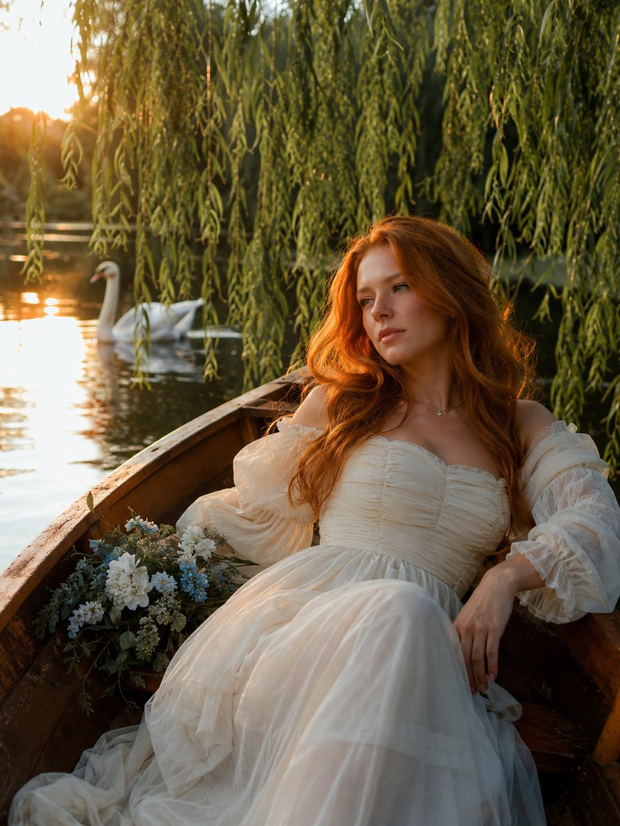 Dreamy Swan Lake Reverie