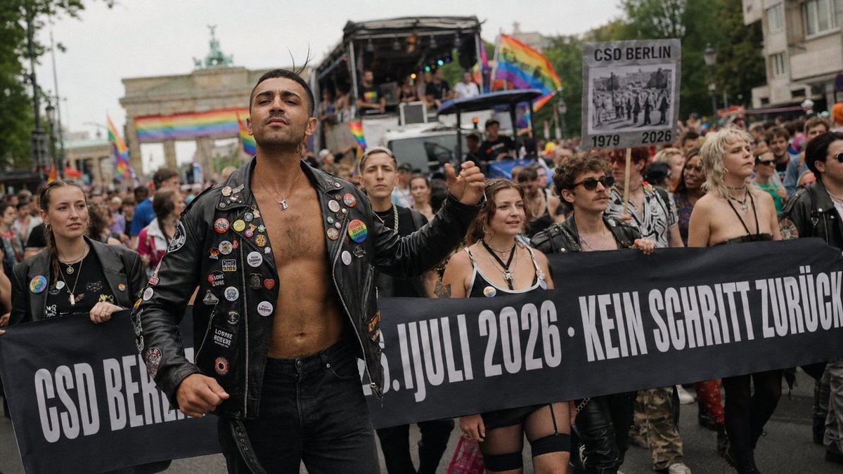 Berlin CSD March Moment