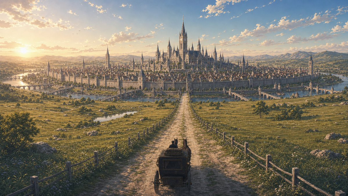 Carriage Journey to Epic Walled City