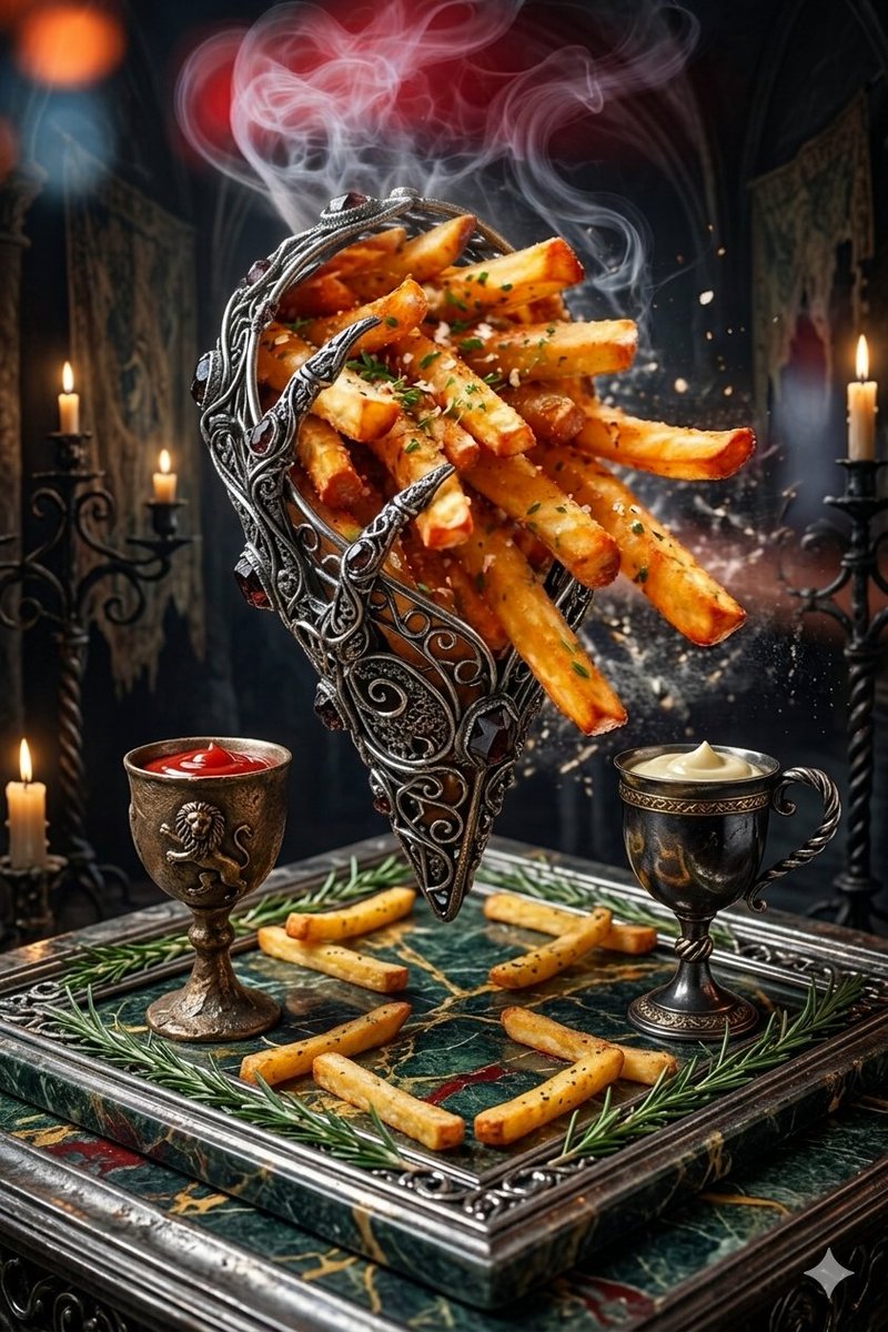 Gothic Gauntlet Fries Feast