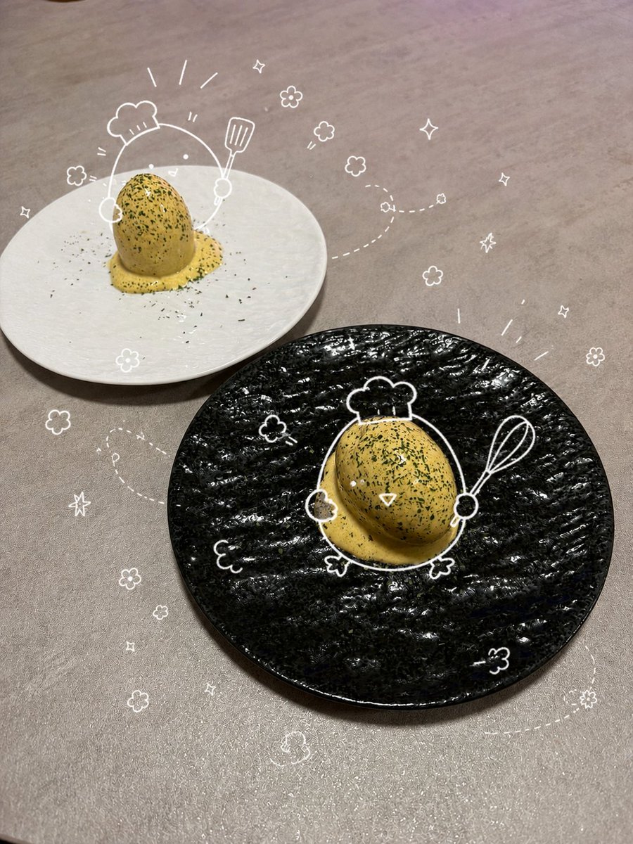 Playful Soft Boiled Egg Food Photo