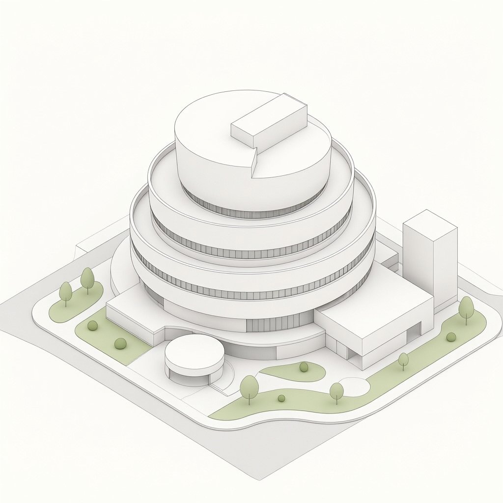 Circular Tiered Building Concept