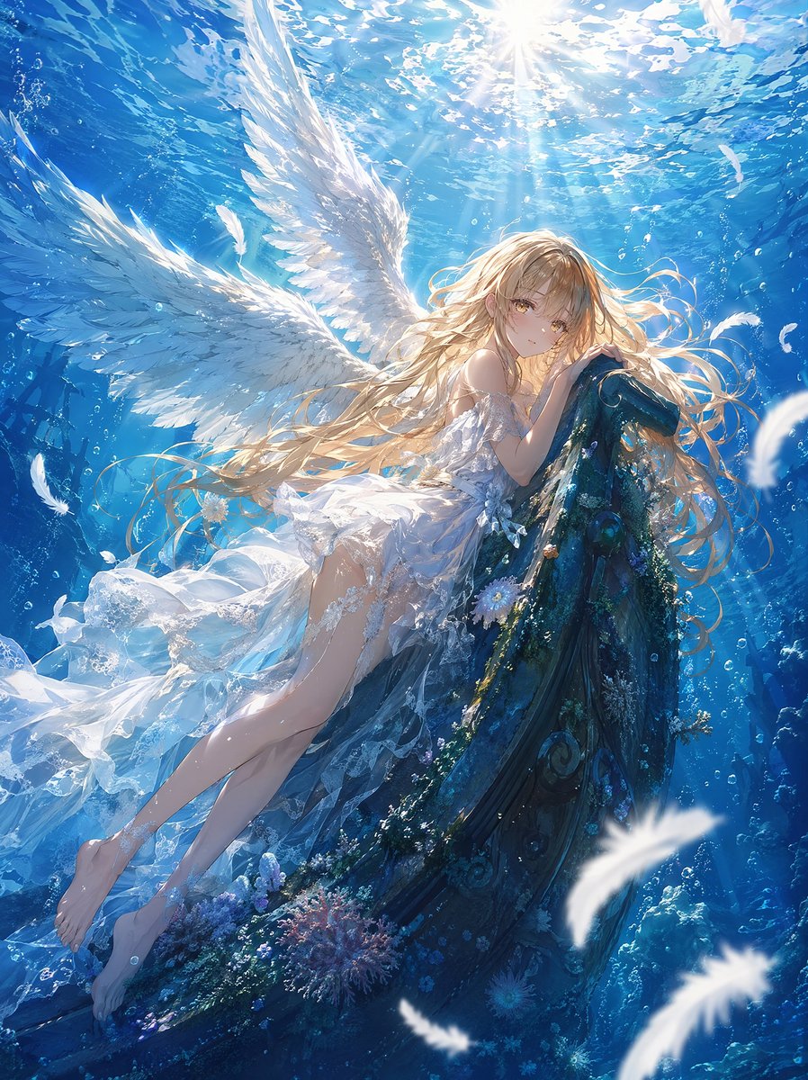 Underwater Angel Fantasy