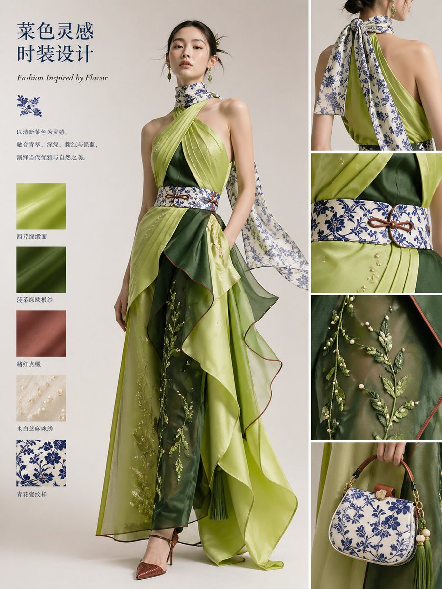 Couture Fashion Inspired by Flavor