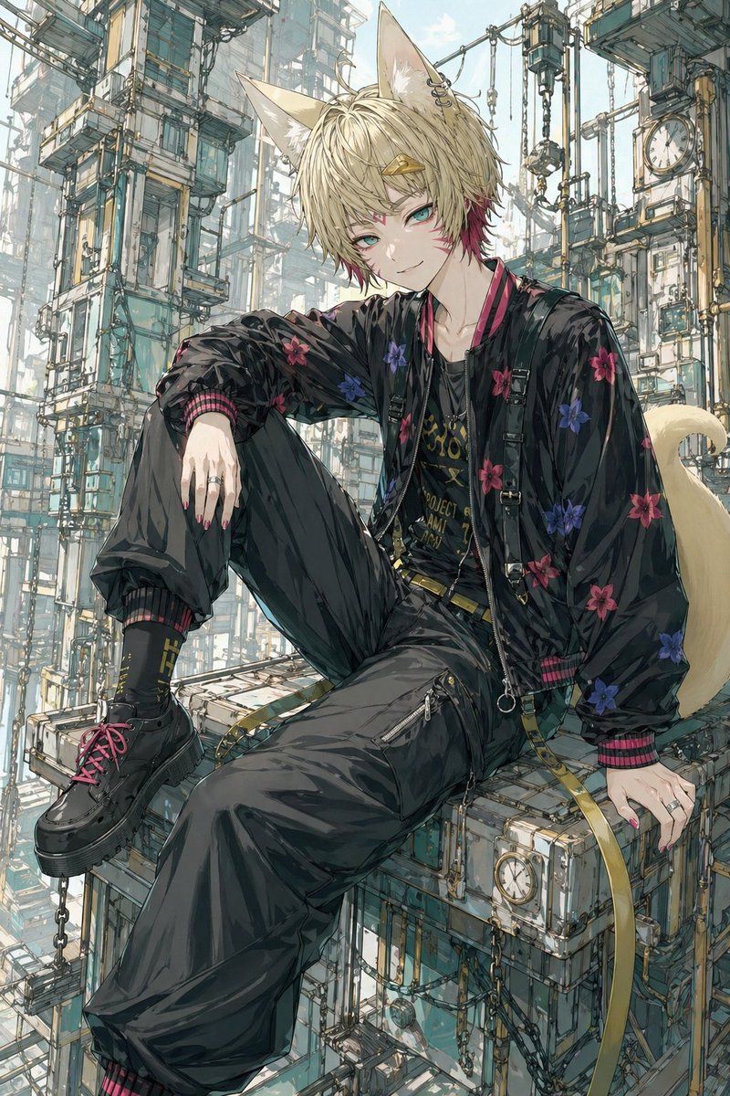 Steampunk Fox Boy
