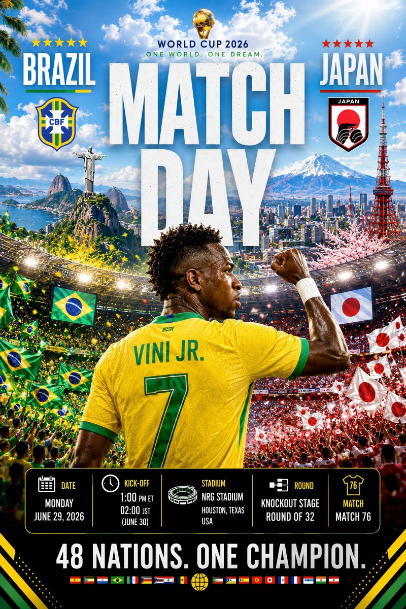 Premium Match Day Poster Design