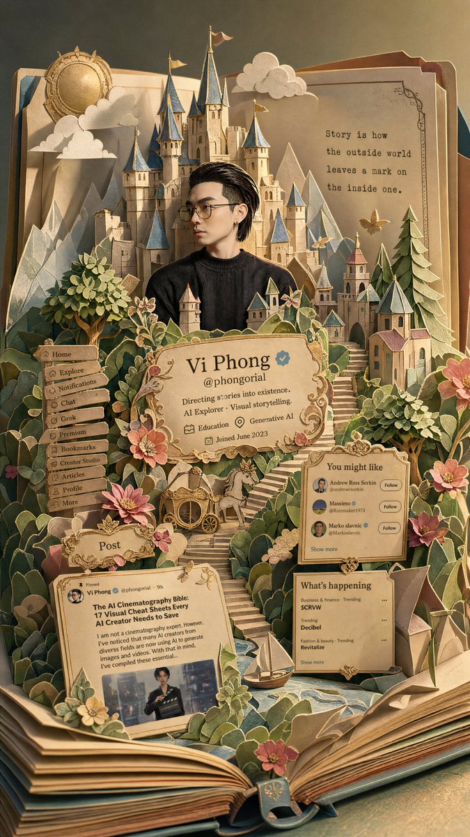 Fairytale Pop-Up Book World