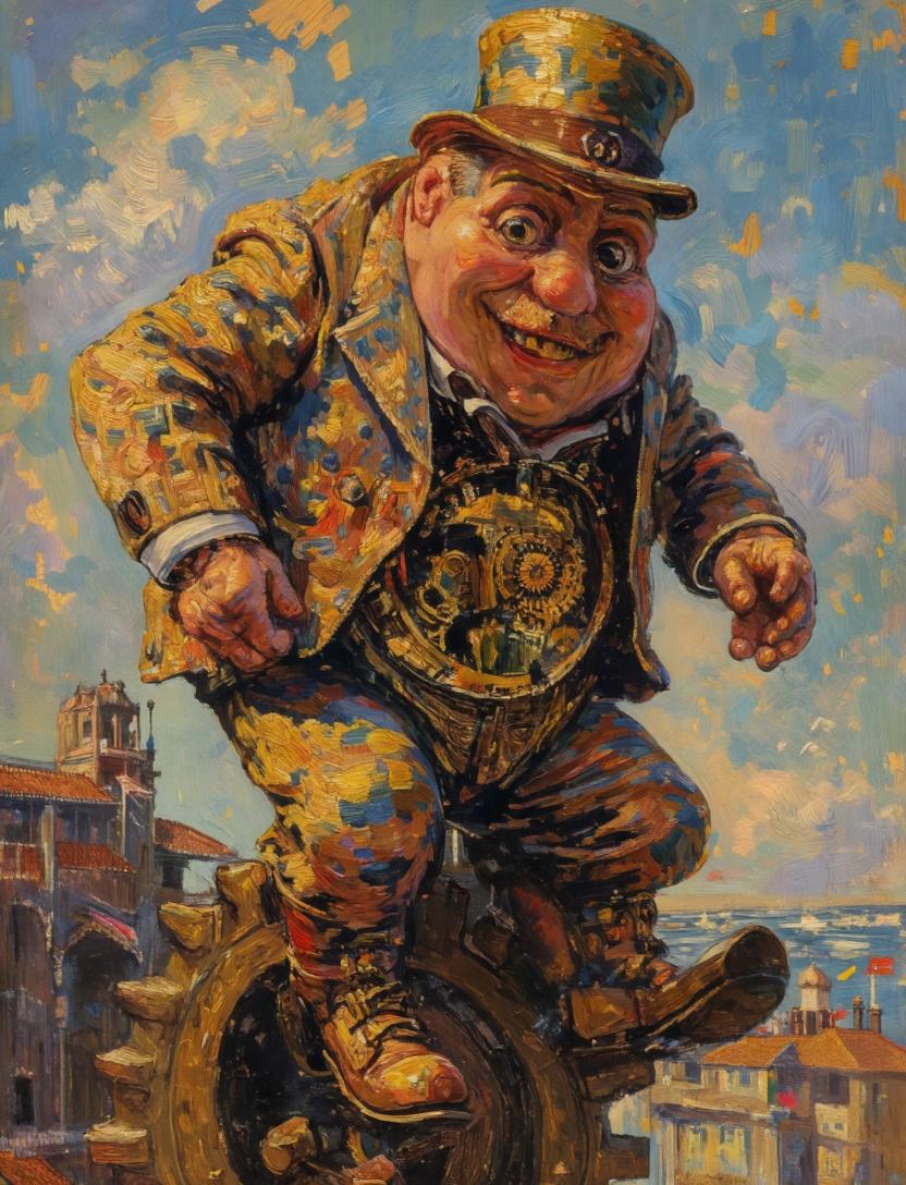 Anonymous Gentleman on Giant Gear