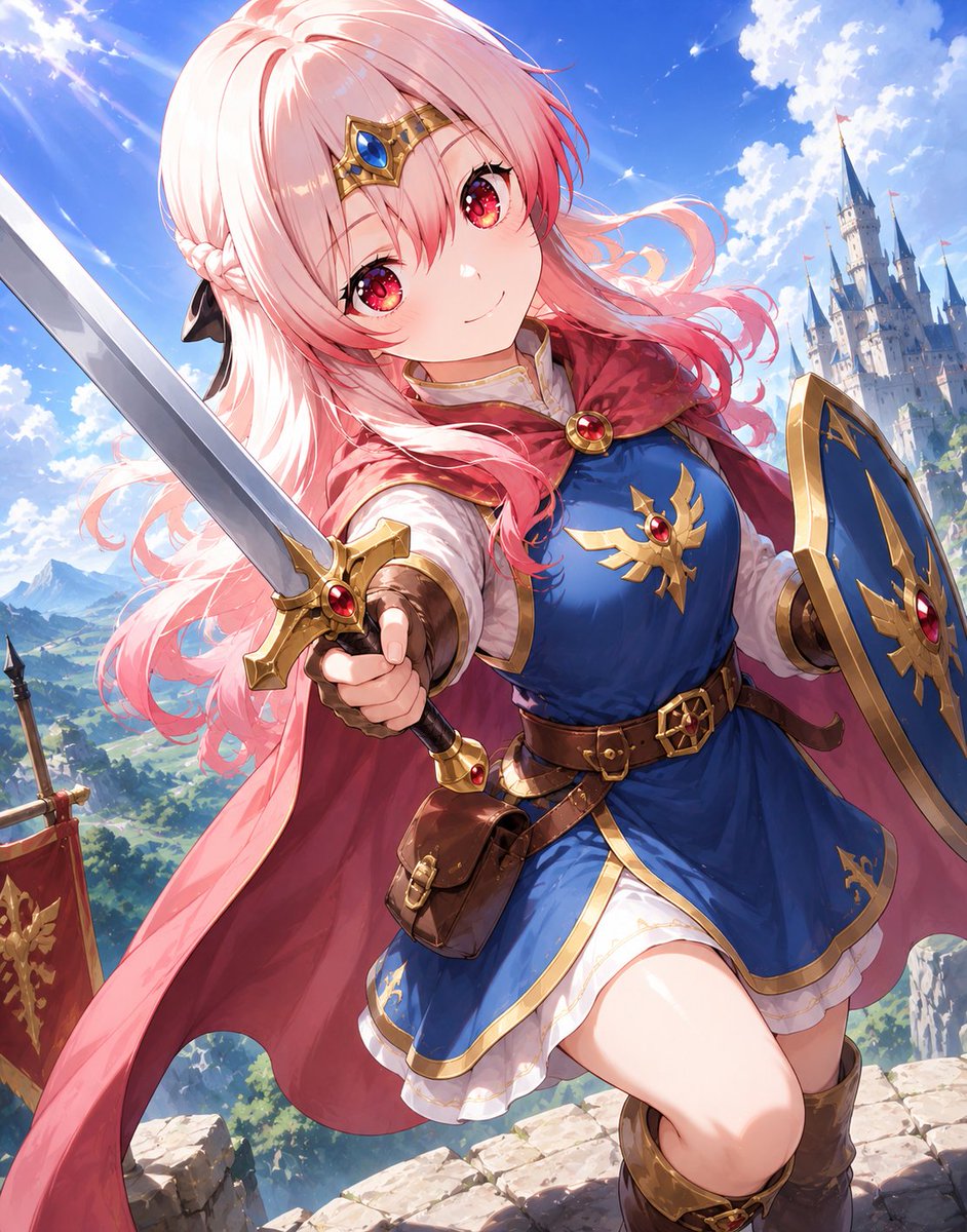 Fantasy Heroine Illustration