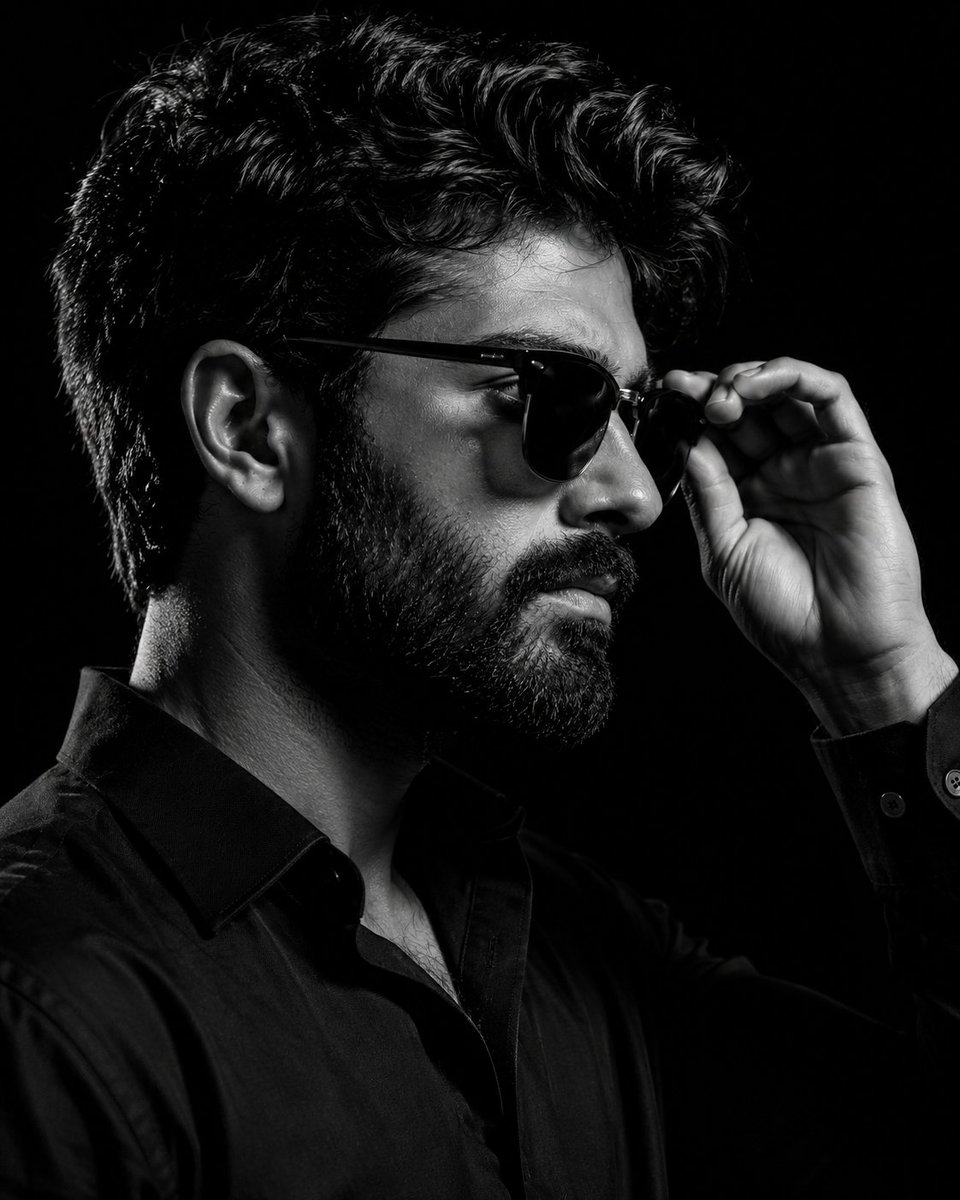 Shadow Gentleman: Noir Portrait