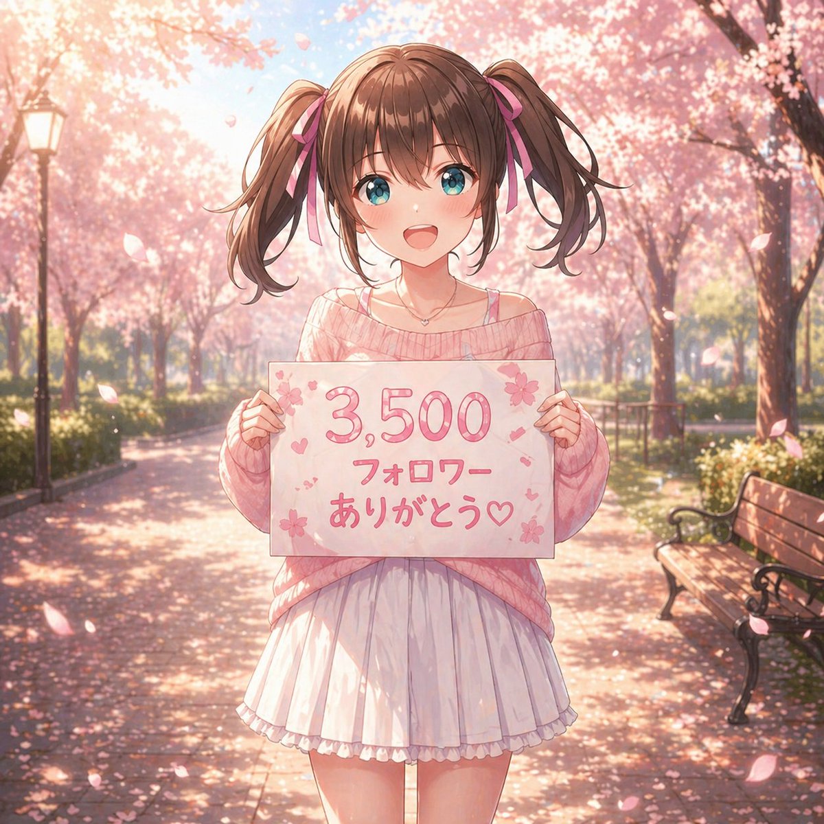 Sakura Girl Thank You