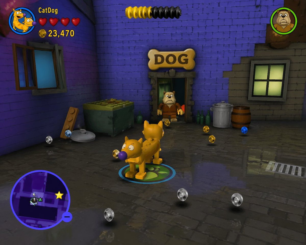 LEGO CatDog Dark Alley Screenshot