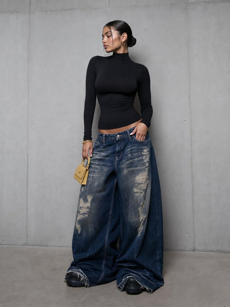 Luxury Street Style Fashion Portrait