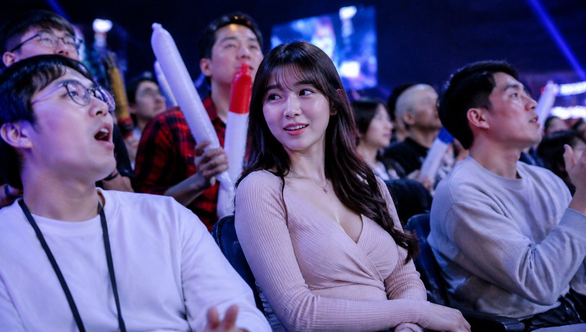 Esports Arena Audience Candid Shot