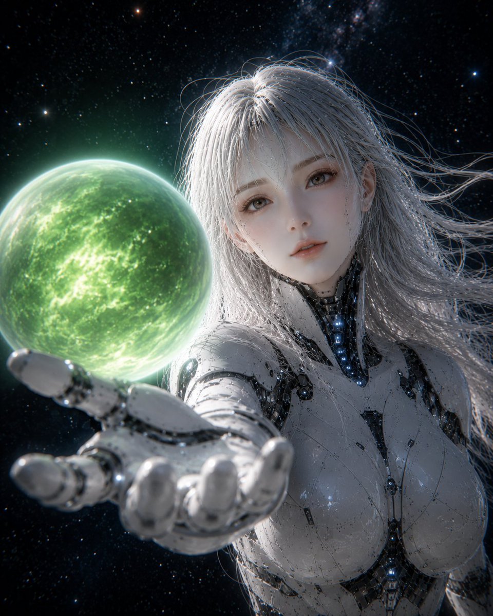 Cinematic Sci-Fi Android Portrait
