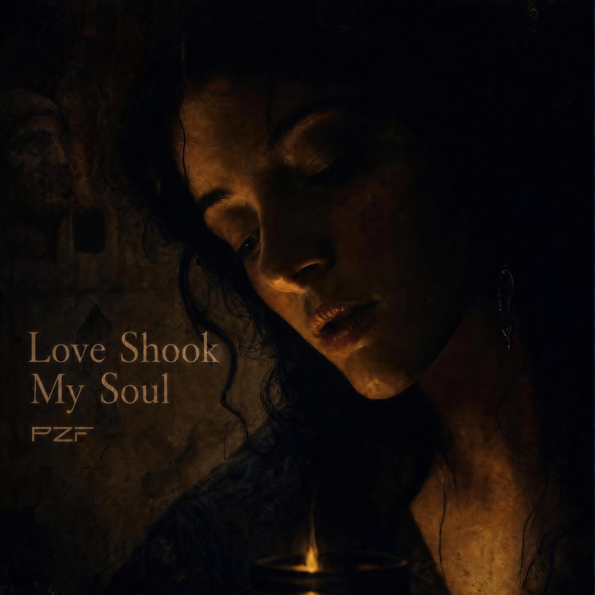 Candlelit Chiaroscuro Portrait Aesthetic
