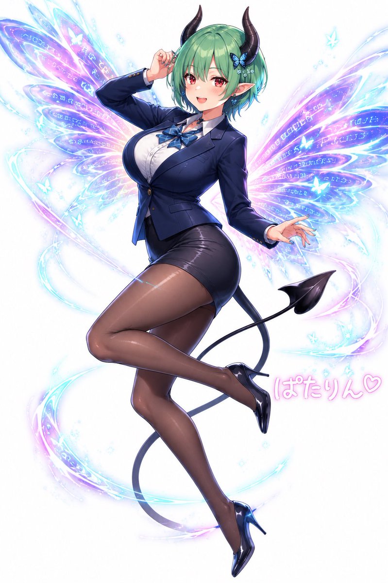 Fairy Demon Business Pin-Up