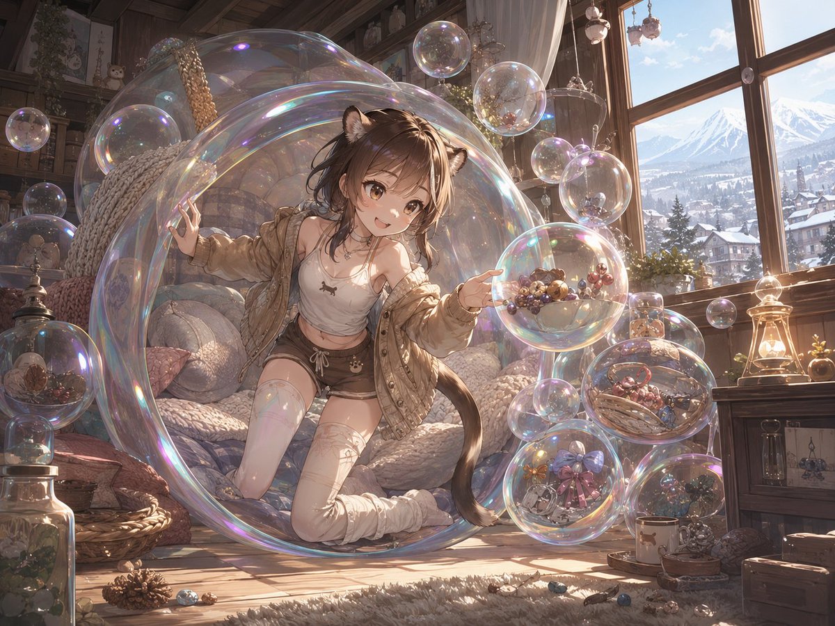 Weasel Soap Bubble Dream Tribe