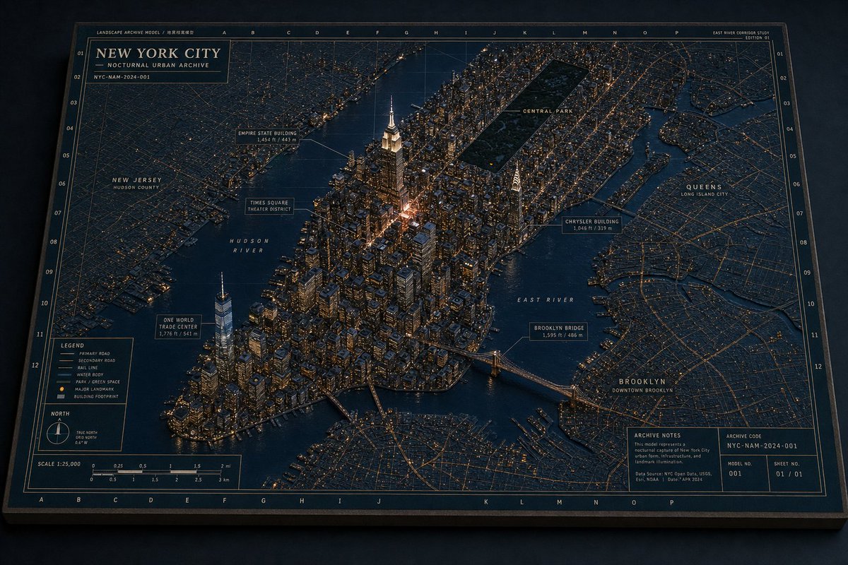 NYC Nocturnal Archive Diorama