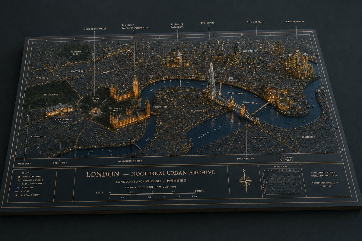 London Nocturnal Archive Diorama