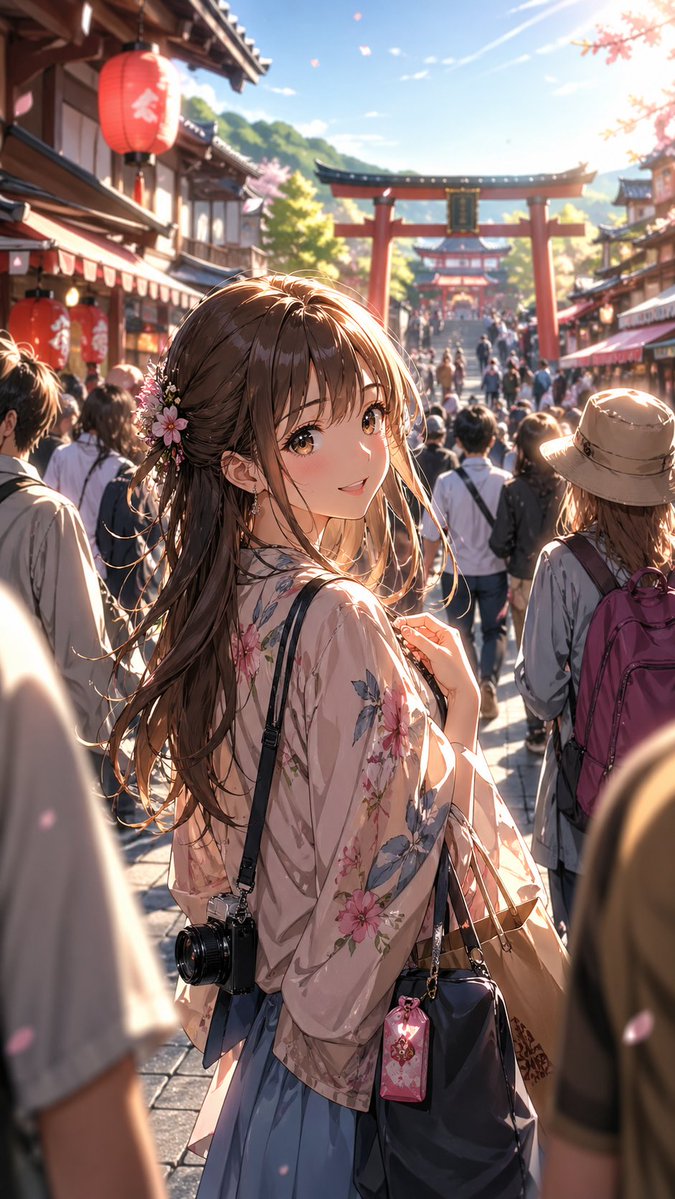 Cherry Blossom Shrine Stroll