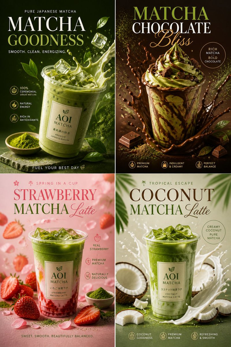 Luxury Food Photography Poster