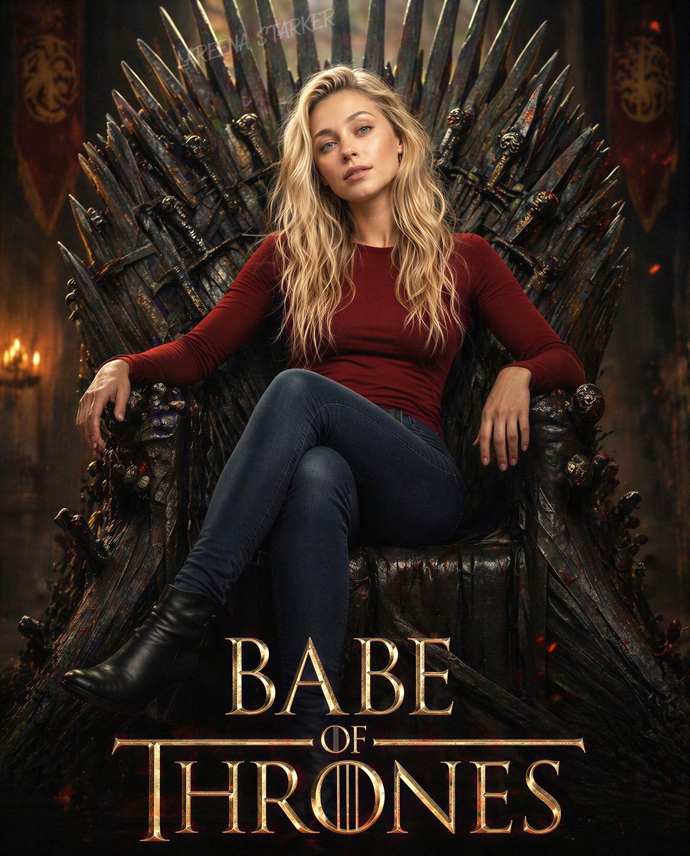 Modern Queen on Sword Throne