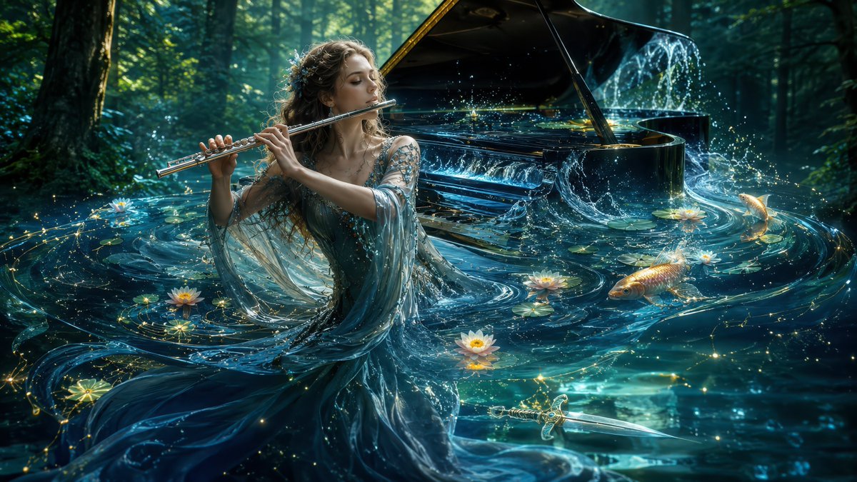 Undine's Moonlit Flute Lament
