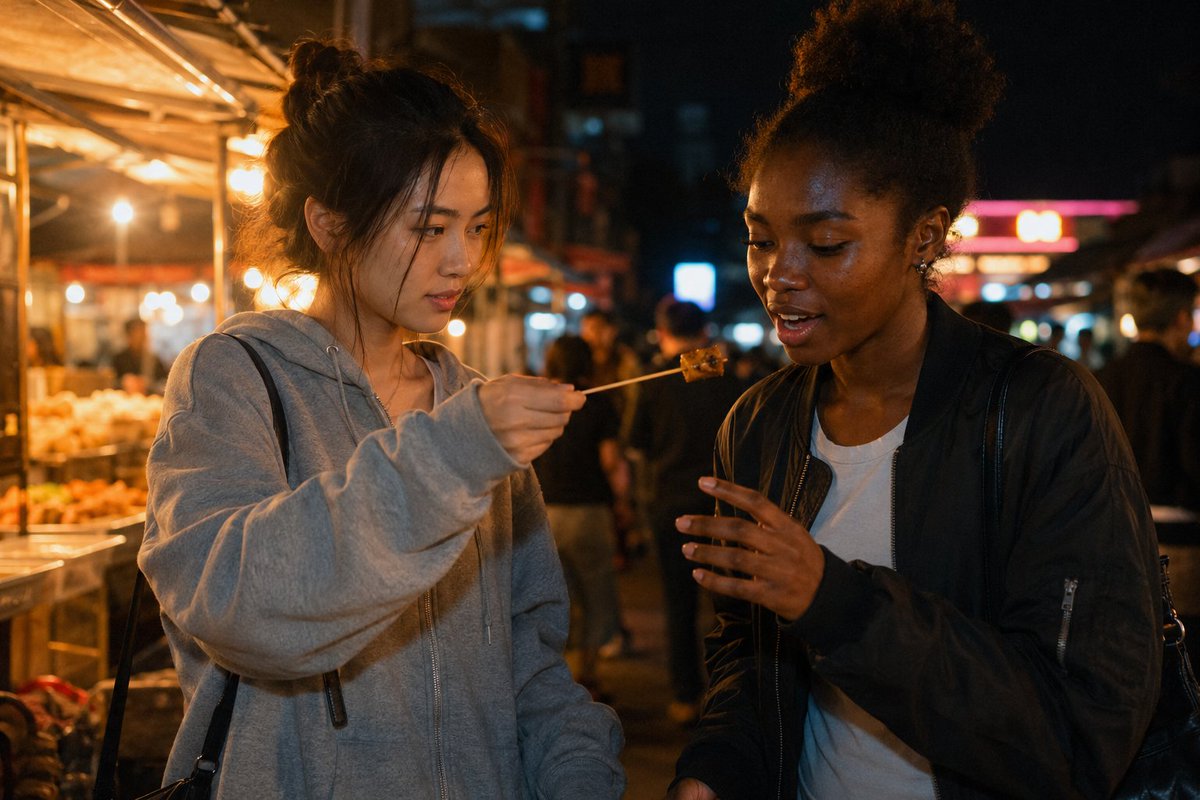 Night Market Skewer Moment