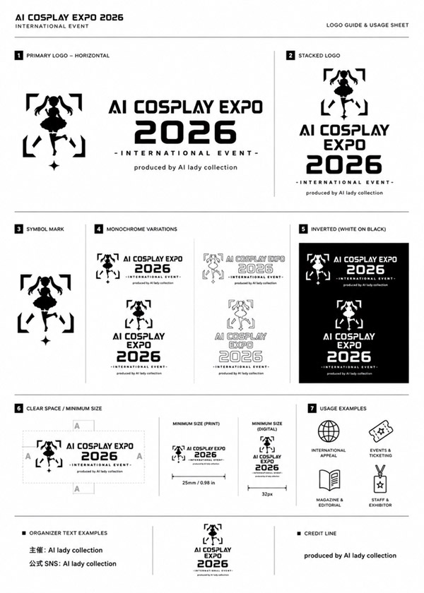 AI Cosplay Expo Brand Guide