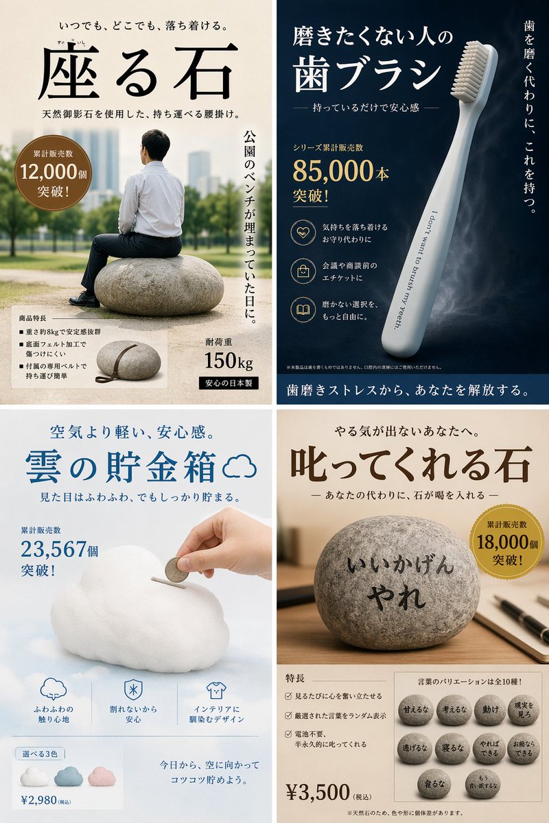 Useless Product Satirical Ads