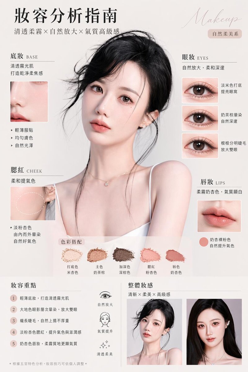 Korean Soft Makeup Analysis Guide