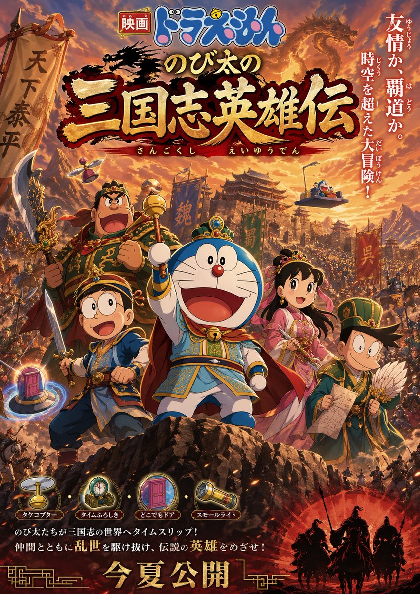 Doraemon Three Kingdoms Adventure