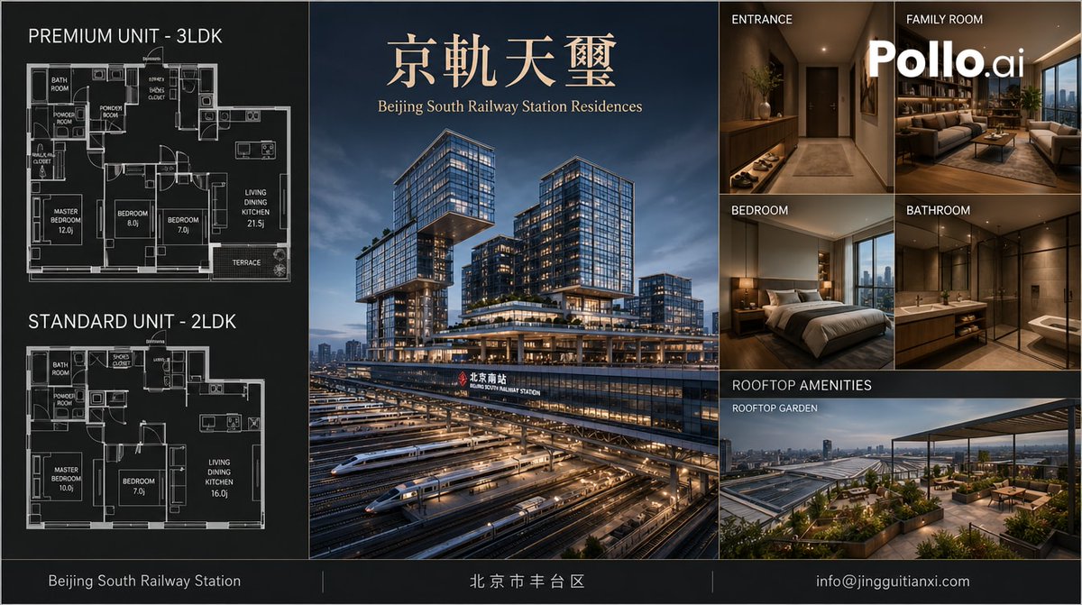 Luxury Beijing South Station Residences