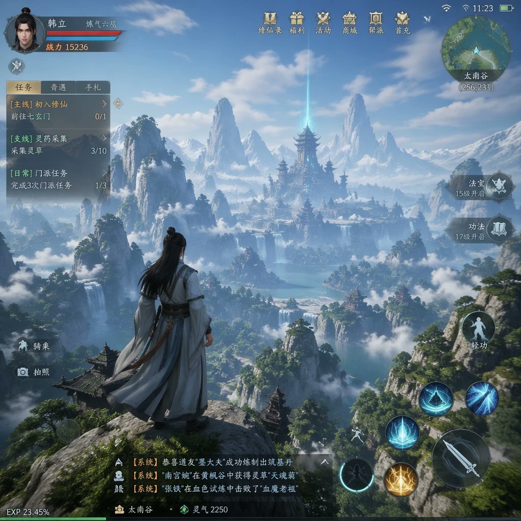 Mortal Cultivation MMO Screenshot