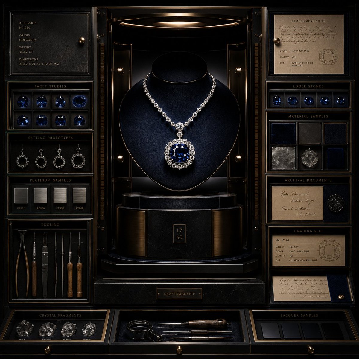Luxury Jewel Vault Display