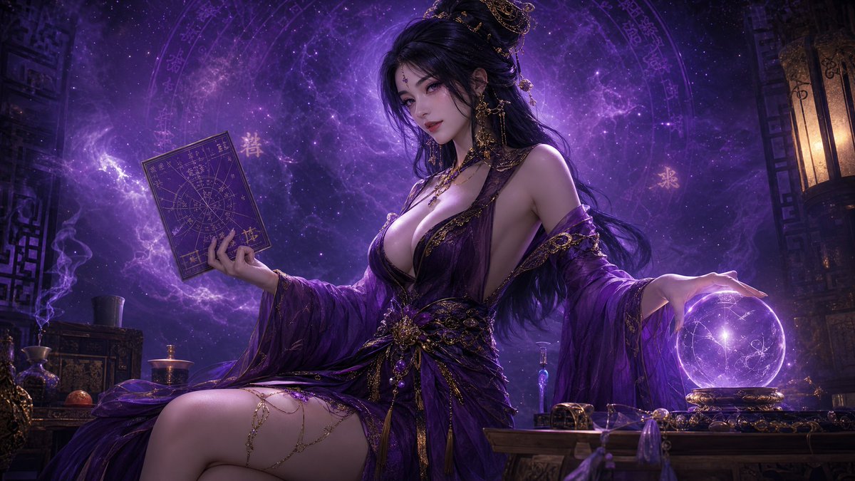 Sexy Eastern Fortune Teller