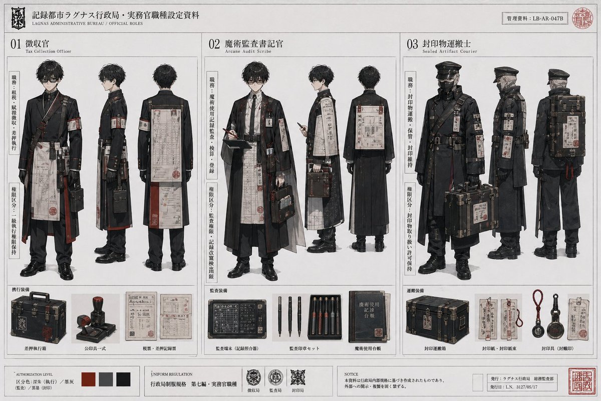 Dark Bureaucrat Character Dossier