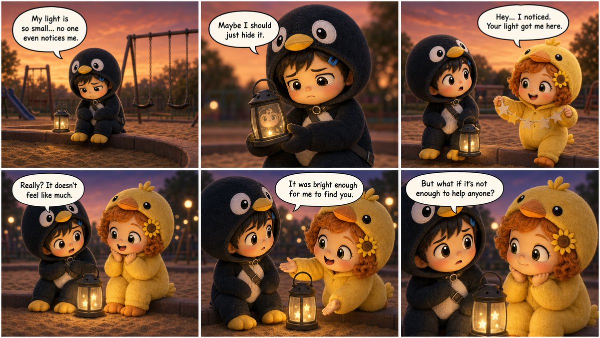 Share Your Light Storyboard