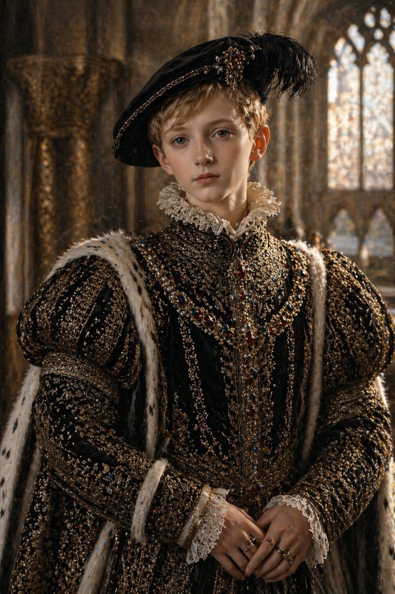 Tudor Aristocrat Boy Portrait
