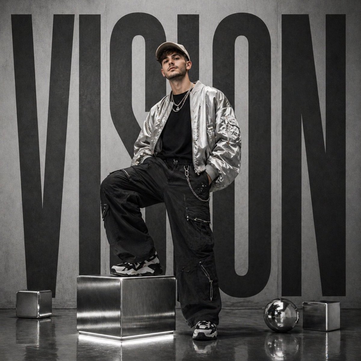Futuristic Streetwear Campaign Vision
