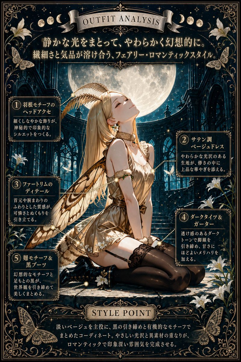 Moonlit Fairy Outfit Breakdown