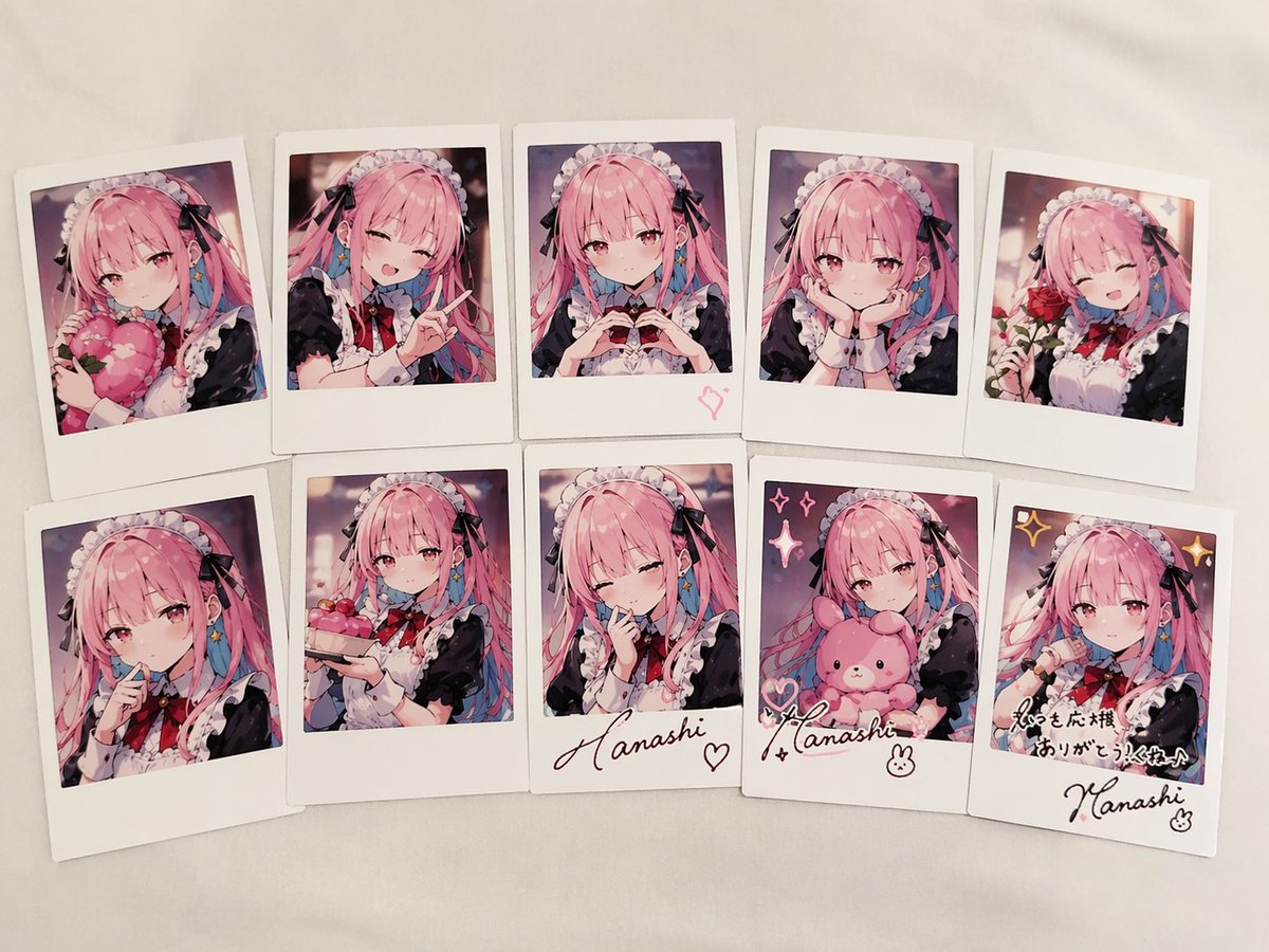 Maid Polaroid Photo Collection